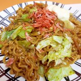 簡単＆ヘルシー！ソース焼きそば袋麺のアレンジ♪